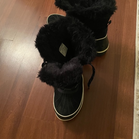 Sorel winter boots size 9 black - Picture 3 of 4